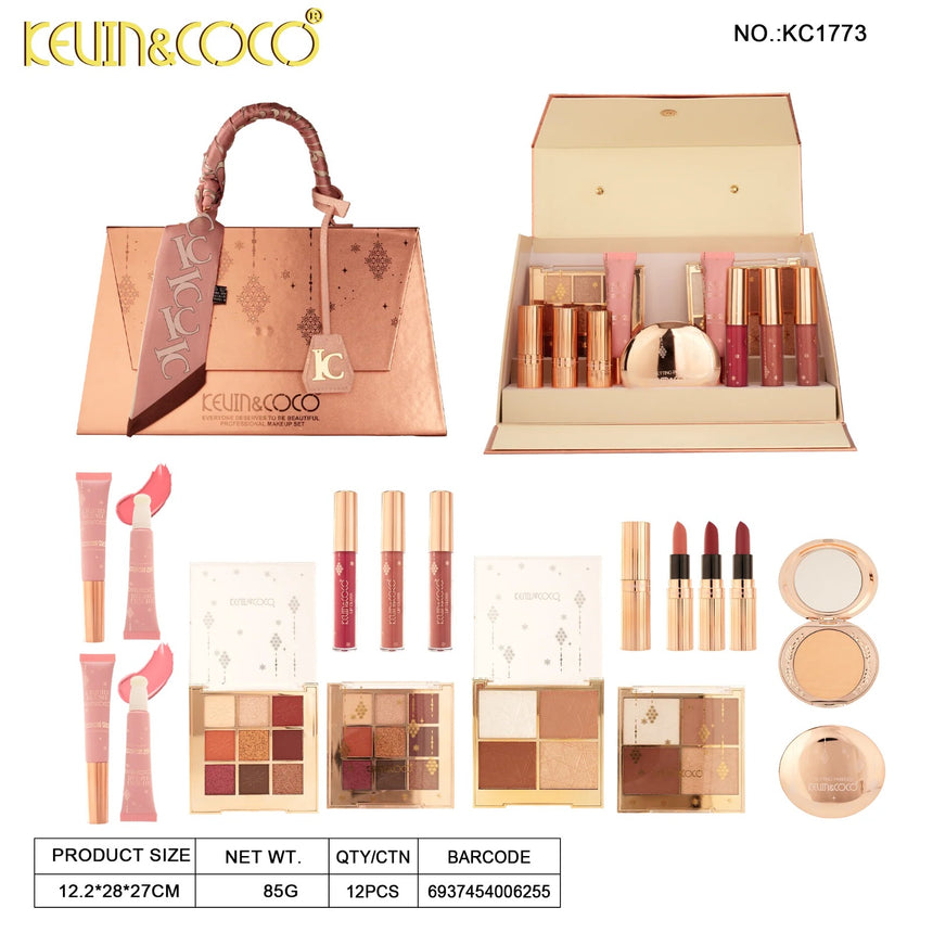 Kit de Maquillaje Kevin & Coco The Radiance Glow Makeup Collection
