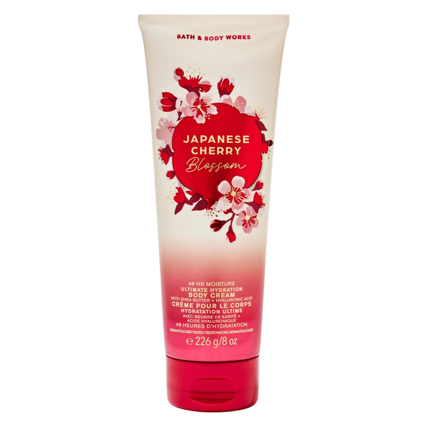 Crema Corporal Bath & Body Japanese Cherry Blossom Hydration Body Cream 226g