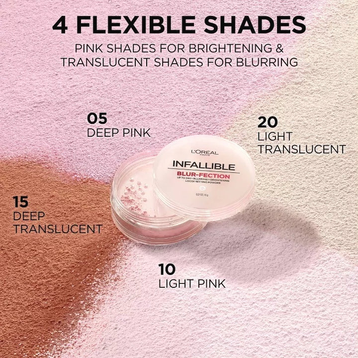 Polvos Sueltos L'Oréal Infallible BlurFection Loose Setting Powder