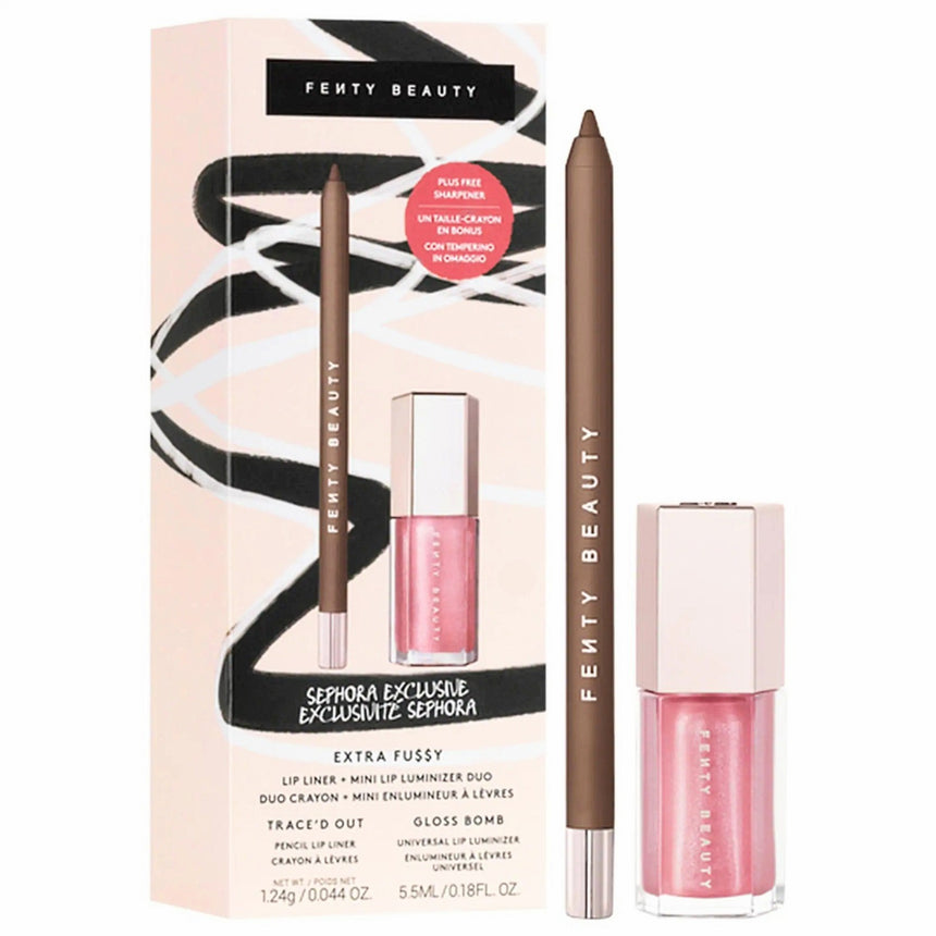 Kit de Labios Fenty Beauty by Rihanna Extra Fyssy Lip Liner + Mini Lip Plumper Duo