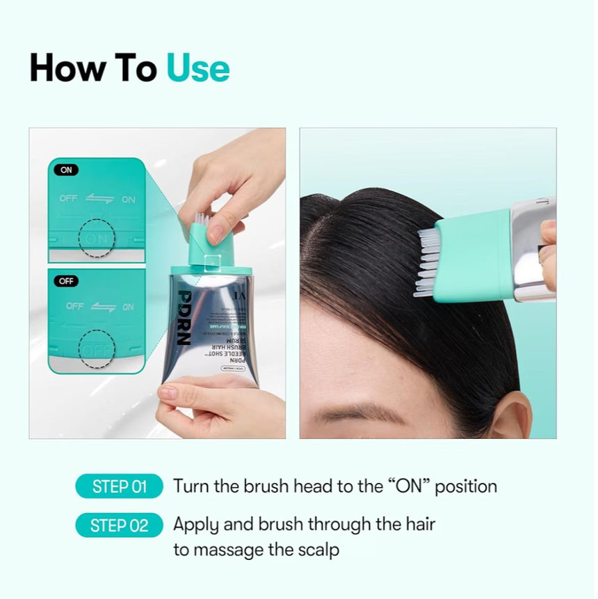Cepillo con Sérum para Cabello VT Cosmetics PDNR Reedle Shot Brush 100ml