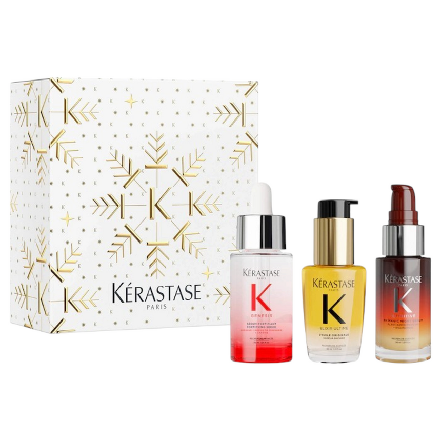 Kit para Cabello Kérastase Elixir Ultime 8H Magic Hair Gift Set
