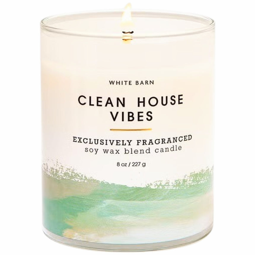 Vela Aromática Bath & Body Clean House Vibes Single Wick Candle