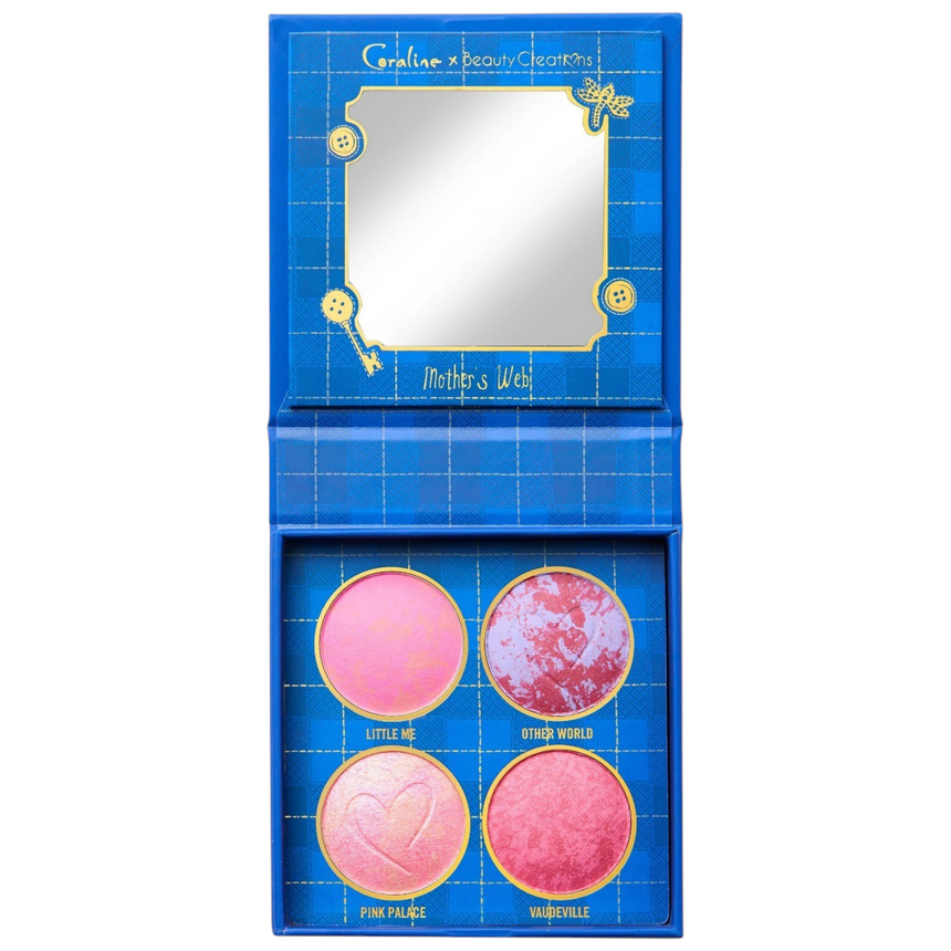 Paleta de Rubor Beauty Creations x Coraline Mother's Web Face