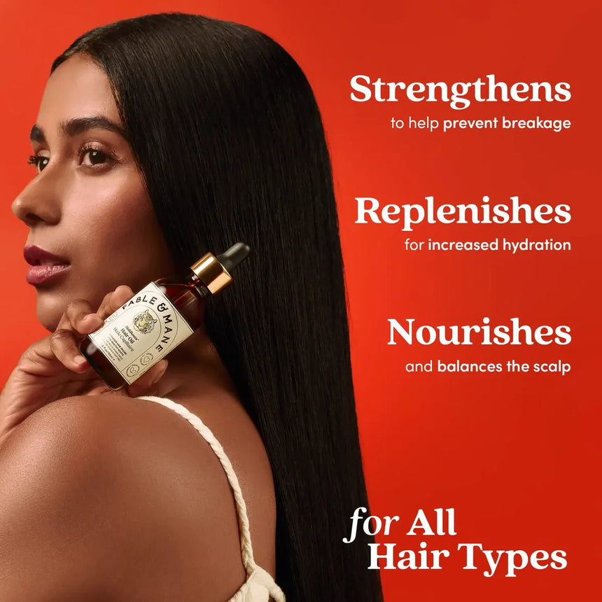 Aceite Reparador para Cabello Fable & Mane HoliRoots Hair Oil 5ml