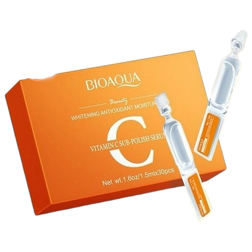 Kit de Ampollas de Vitamina C Bioaqua Whitening Antioxidant Moisturizing Vitamin C