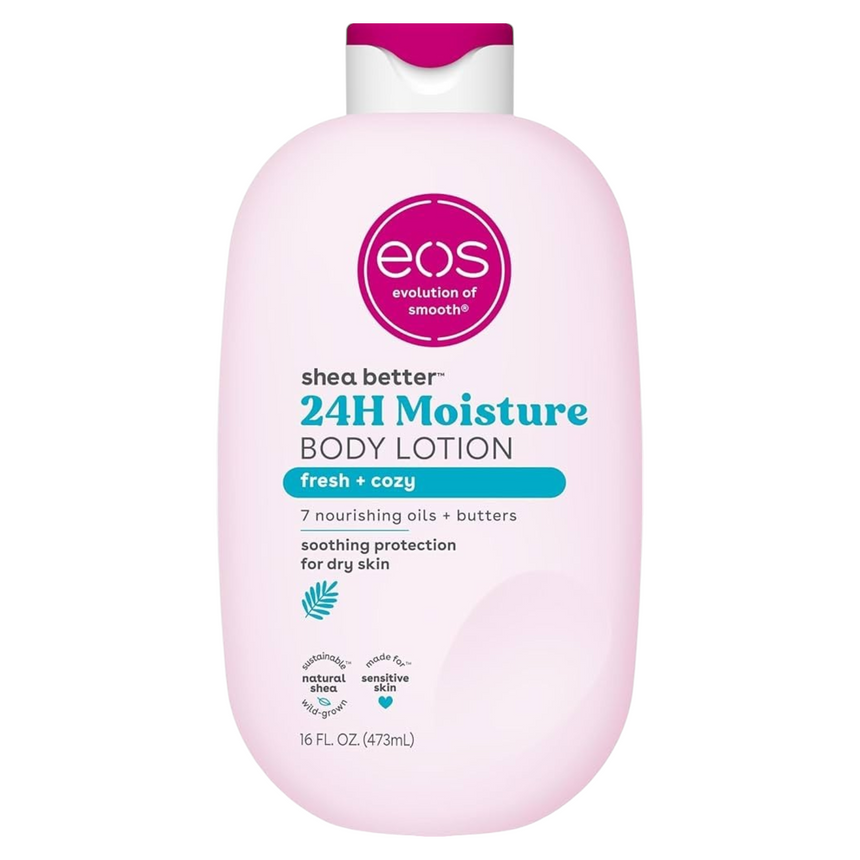 Loción Corporal EOS Shea Better Fresh Cozy 24h Moisture Body Lotion