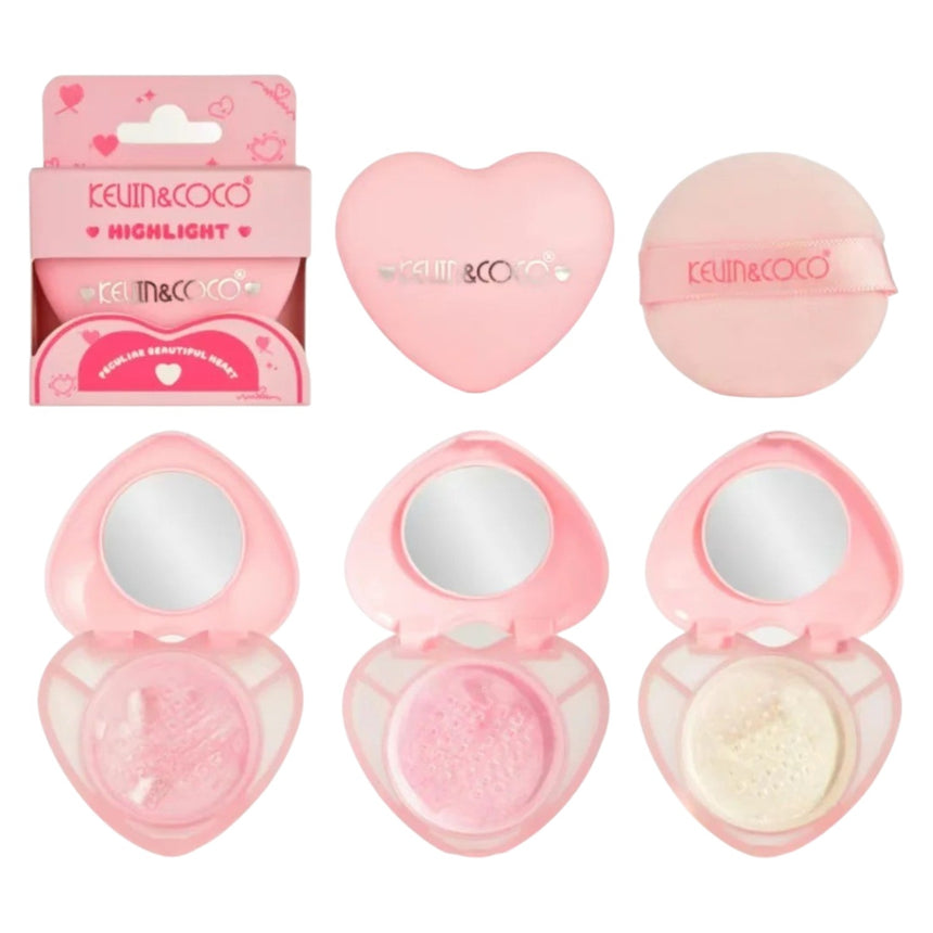 Iluminadores Kevin & Coco Peculiar Beautiful Heart Highlight