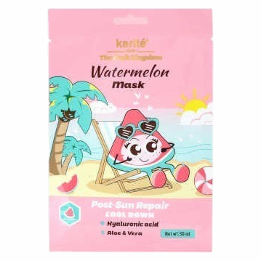 Mascarilla Facial de Sandía con Ácido Hialurónico Karité Watermelon Mask