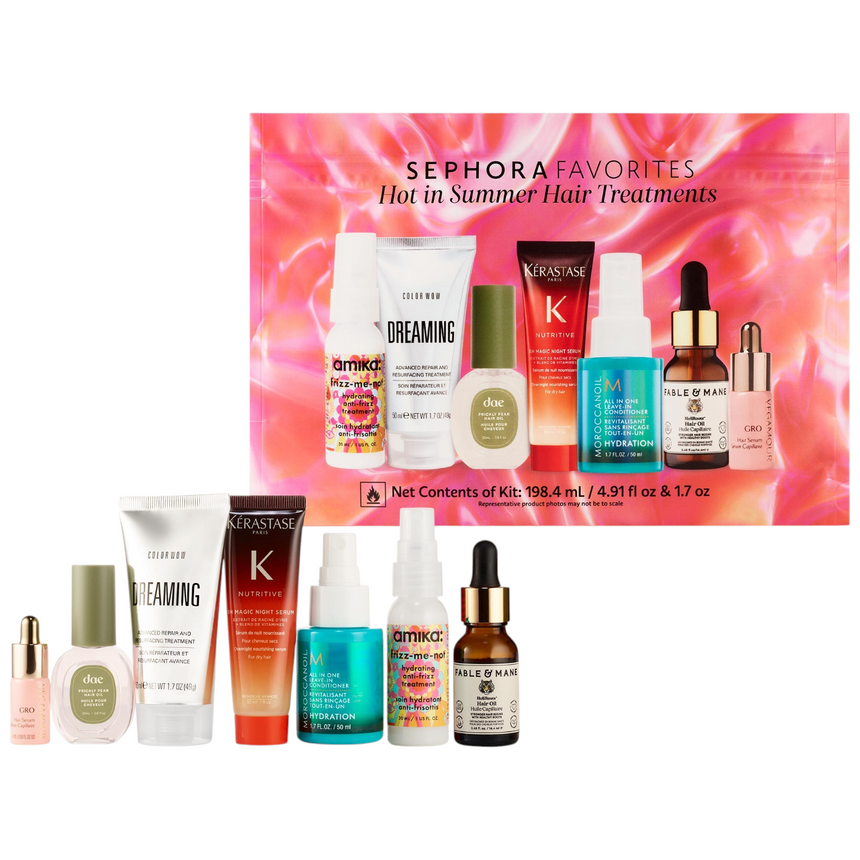 Kit de Cabello Sephora Favorites 
Hot in Summer Hair Treatments