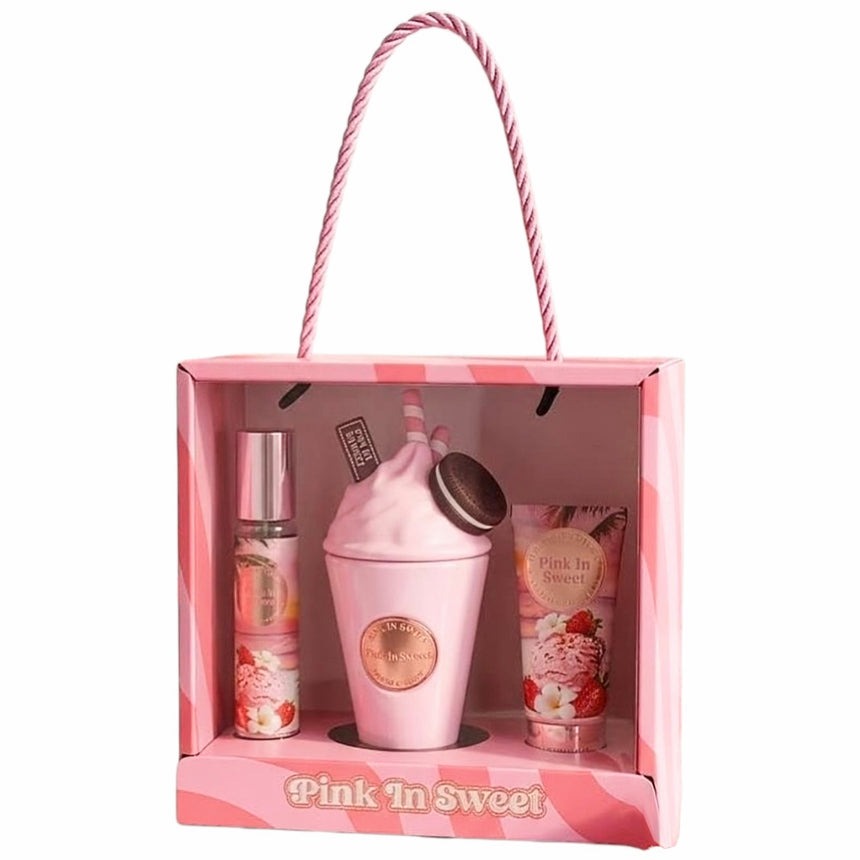 Kit de Crema y Perfume Pink in Sweet Yum Yum Perfume