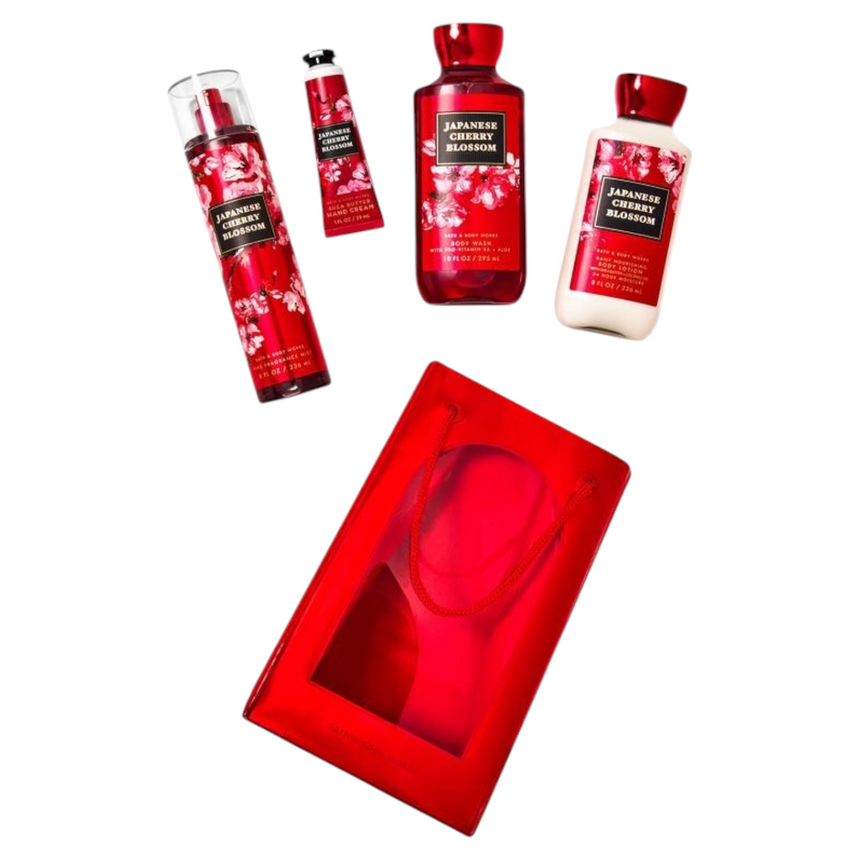 Set de Viaje Bath & Body Works Japanese Cherry Blossom Gift Set