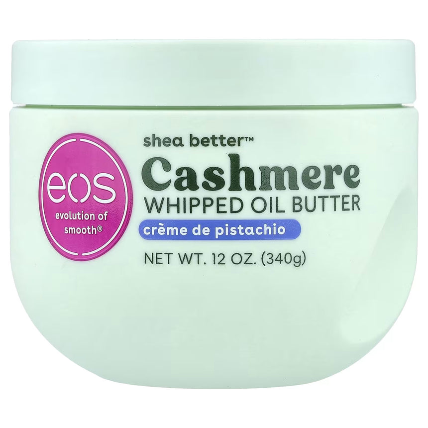 Crema Corporal de Pistacho EOS Shea Better Cashmere Whipped Oil Butter 340g