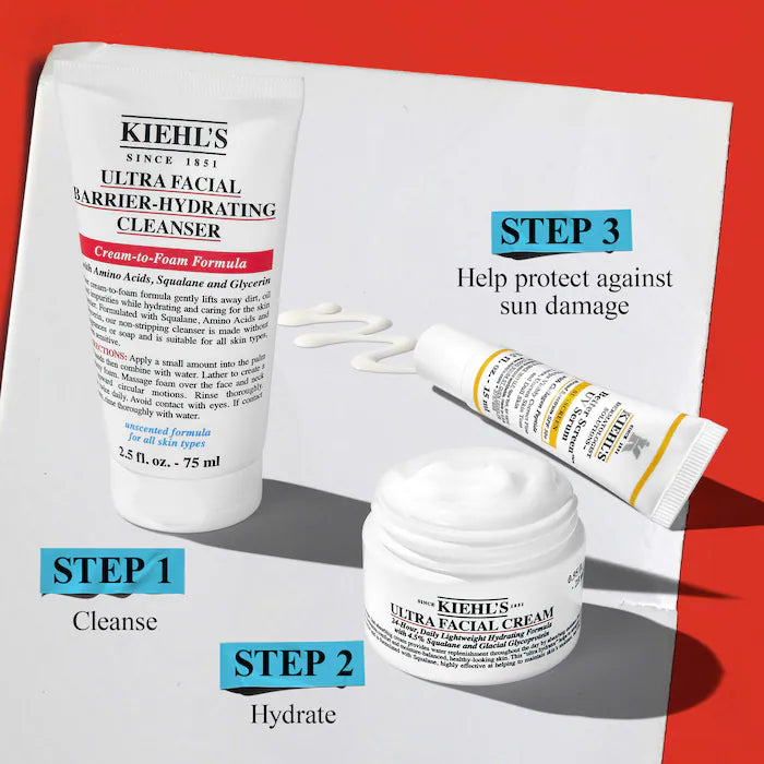 Kit de Skincare Kiehl's Destination Radiant Skin Set