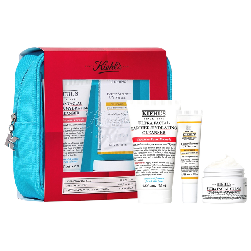 Kit de Skincare Kiehl's Destination Radiant Skin Set
