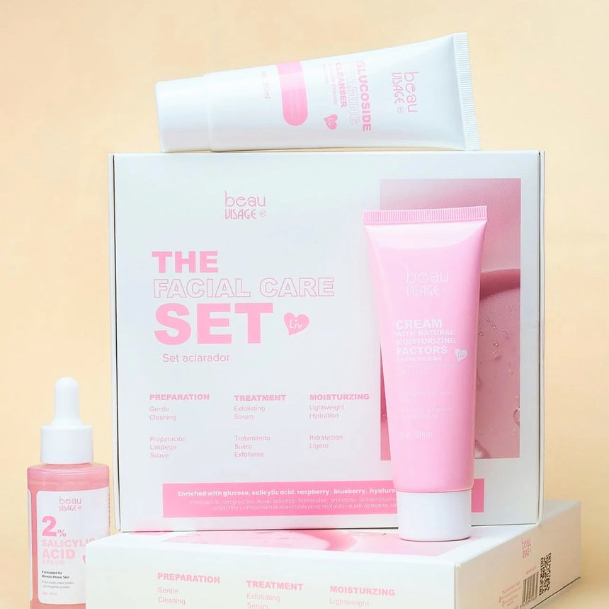 Kit de Skincare Facial Beau Visage The Facial Care Set