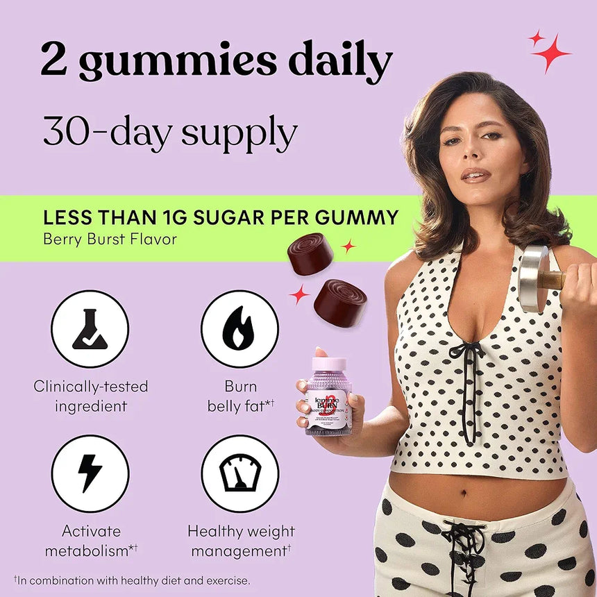 Gomitas de Apoyo a Control de Peso Lemme Burn Body Composition Gummies