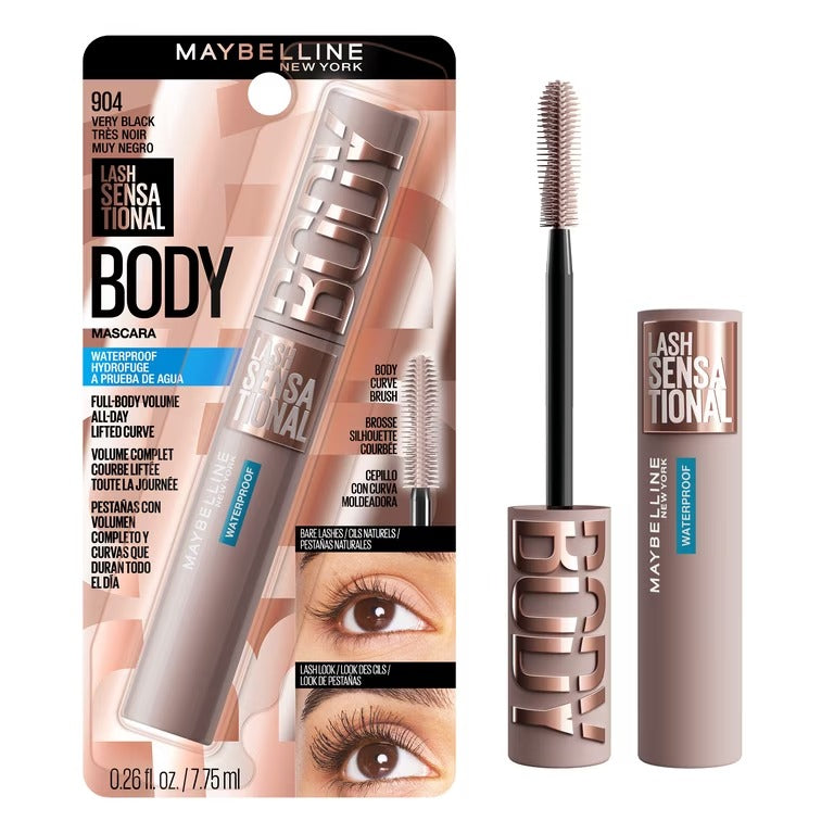 Máscara Maybelline Lash Sensational Body Waterproof Mascara