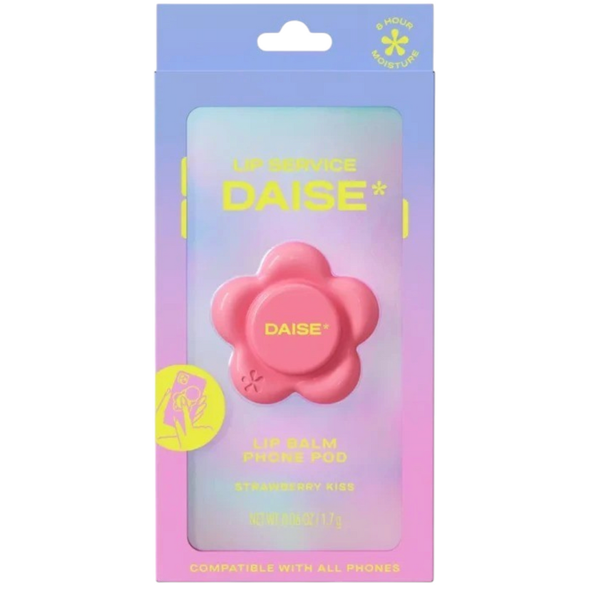 Bálsamo Labial con Pod para Celular Daise Petal Pod Lip Service