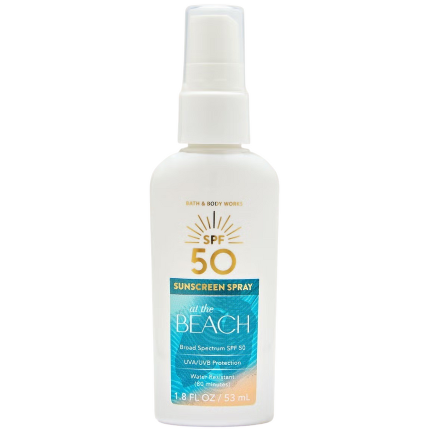 Protector en Spray Bath & Body At the Beach Sunscreen Spray 50spf 53ml