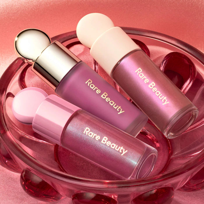 Trío de Labiales Rare Beauty by Selena Gomez Violet Faves Mini Cheek and Lip Trio Makeup Gift