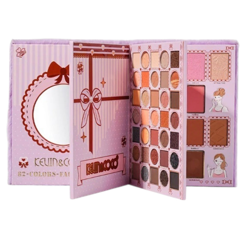 Kit de Sombras, Rubores e Iluminadores Kevin & Coco Lucky Meet