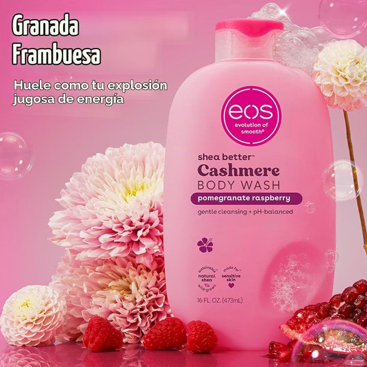 Gel Corporal de Karité y Frambuesa EOS Body Wash Pomegranate Raspberry 473ml