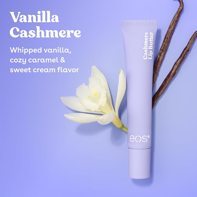 Bálsamo Labial de Vainilla EOS Vanilla Cashmere Lip Butter 24h Moisture 10ml