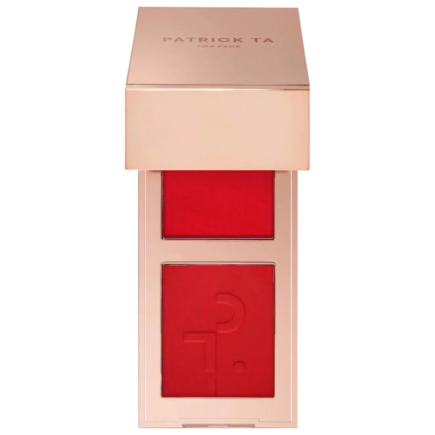 Dúo de Rubor en Patrick Ta Mini Major Headlines Double Take Crème & Powder Blush 2.8g