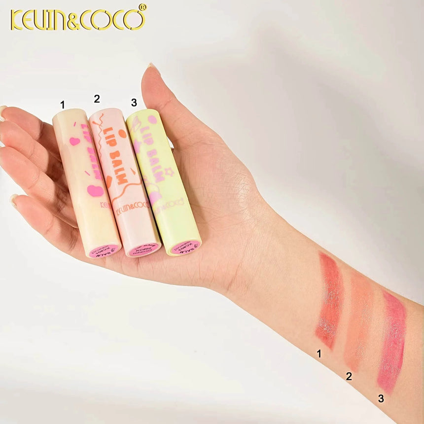Bálsamo de Labios Kevin & Coco Shimmer & Misten Lip Balm Display