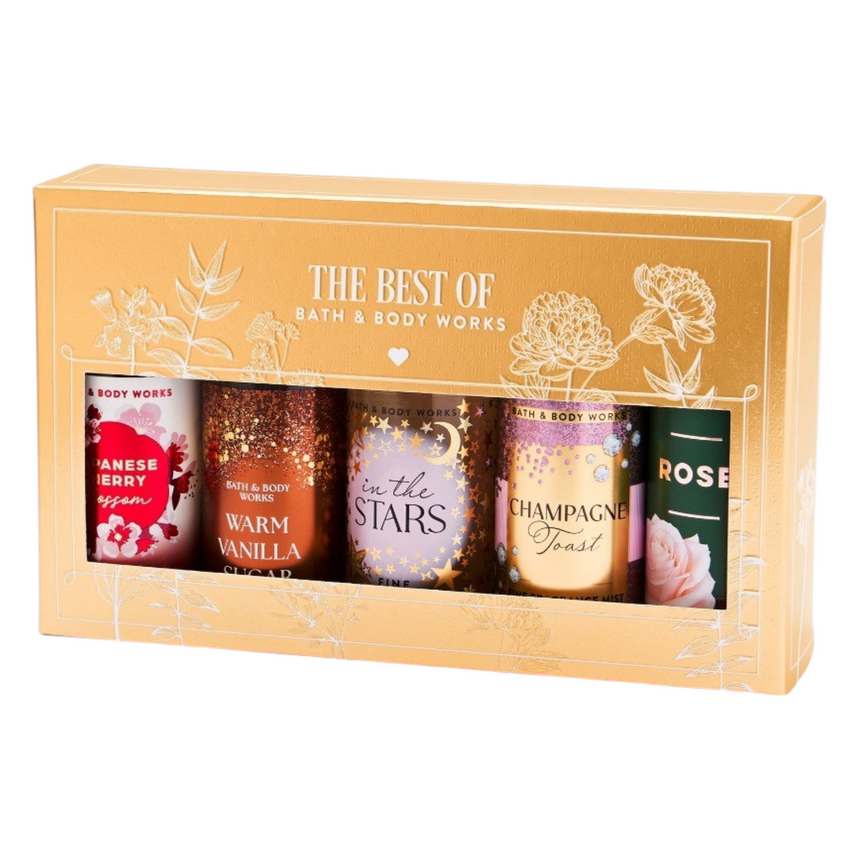 Kit de Fragancias Bath & Body 5 Piece Mini Fine Fragance Mist