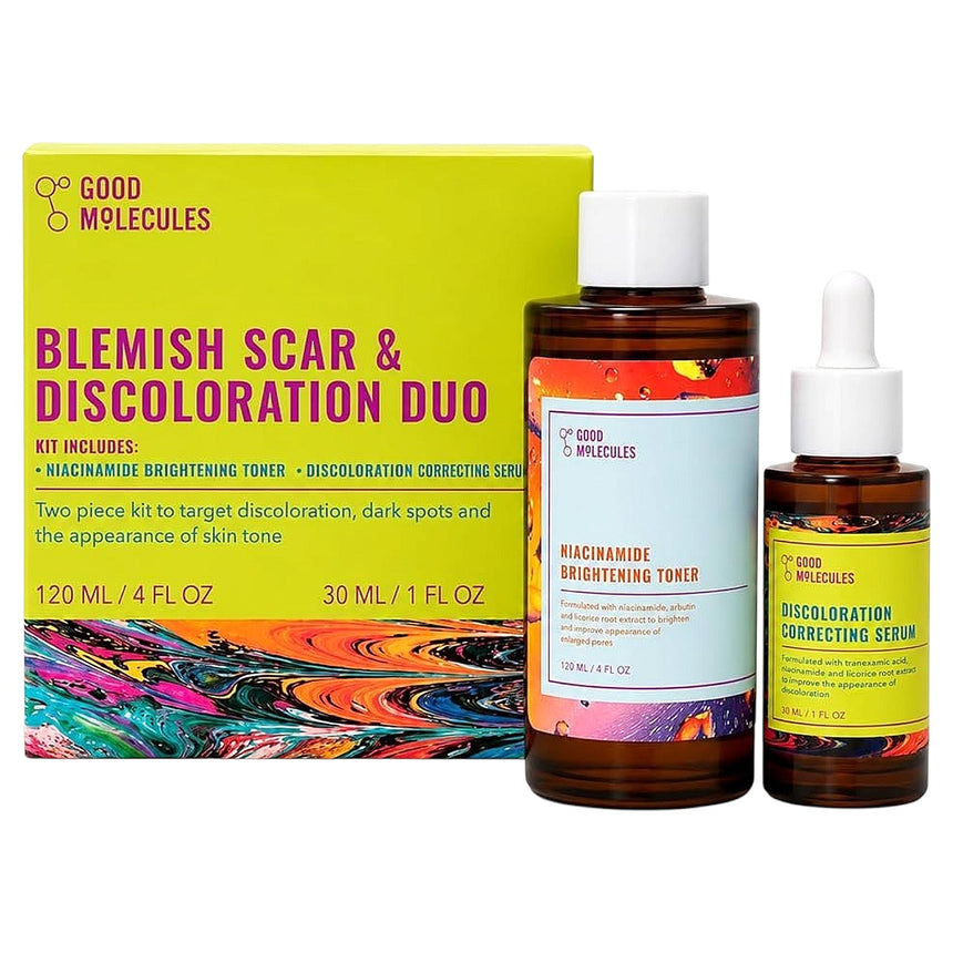 Dúo para Cicatrices y Decoloración de Manchas Good Molecules Blemish Scar & Discoloration Duo