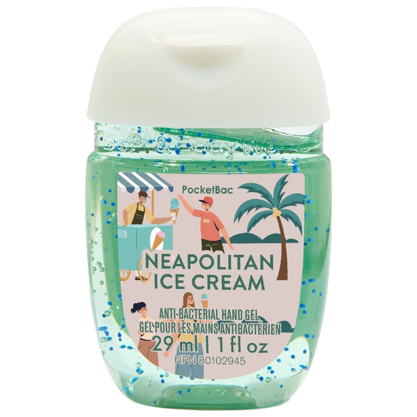 Gel de Manos Anti Bacterial Bath & Body Napolitan Ice Cream Cleansing Hand Gel 29ml