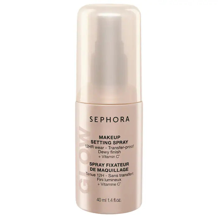 Spray Fijador Sephora Glow 12h Wear Transferproof Setting Spray 80ml