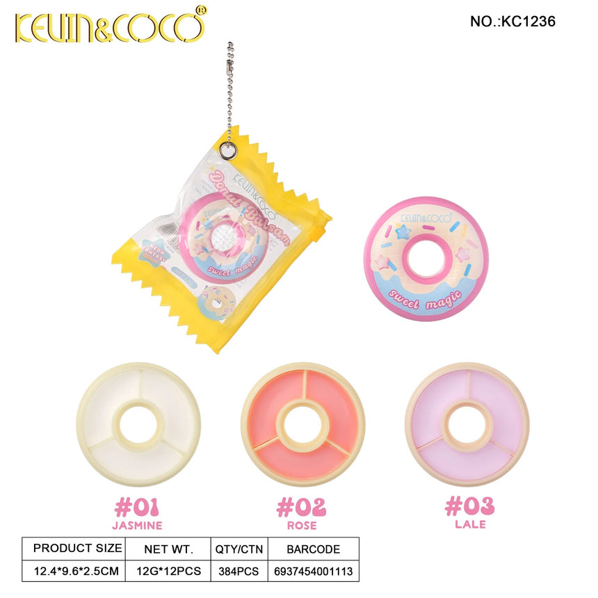 Bálsamo de Labios Kevin & Coco Donut Lip Balm