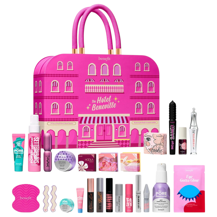 Calendario de Adviento Benefit
24 Piece The Hotel Beneville Beauty Advent Calendar Holiday Gift Set