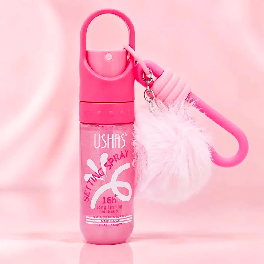 Sellador en Llavero Ushas Setting Spray 16h