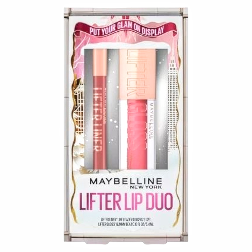 Kit Labial Maybelline Lifter Lip Holiday Gift Set Lifter Liner & Lifter Gloss Lip Holiday Gift Set
