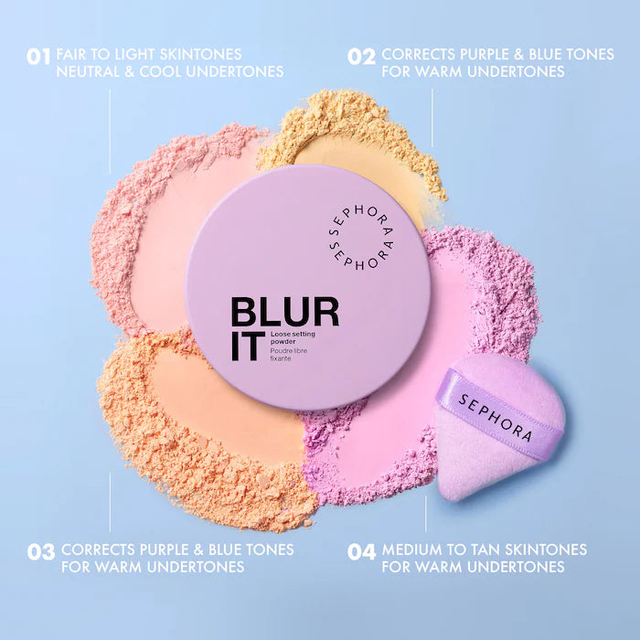 Polvos Sueltos Sephora Blur it Loose Setting Powder