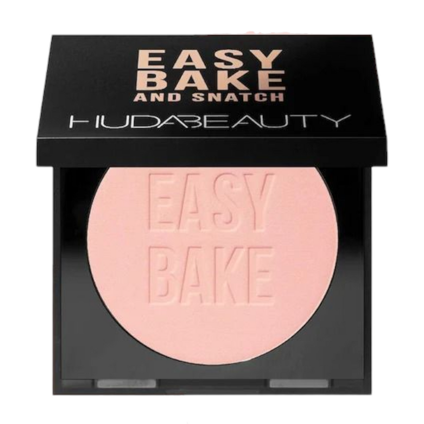 Polvos Iluminadores Huda Beauty Easy Bake and Snatch Press Talc Free Brightening and Setting Prowder