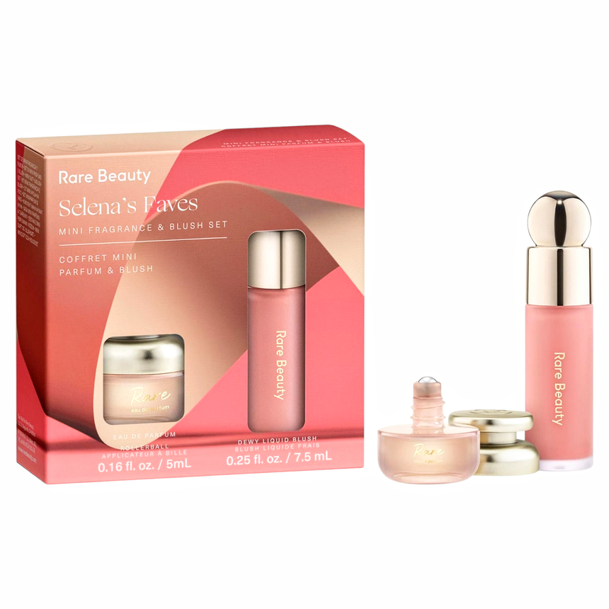 Set de Rubor y Fragancia Rare Beauty by Selena Gomez Selena's Faves Mini Fragrance & Blush
