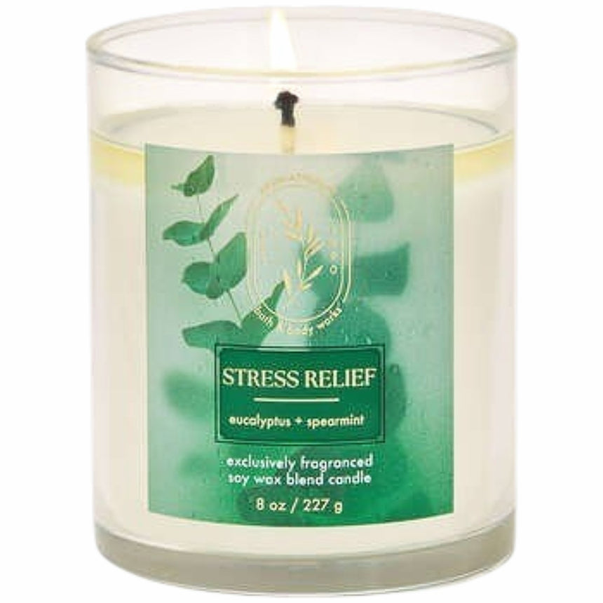 Vela Aromática Bath & Body Eucalyptus Spearmint Single Wick Candle