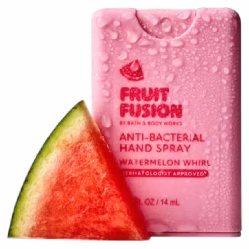 Sanitizador de Manos Bath & Body Watermelon Whirl Fussion Pocket Spray Hand Sanitizer 14ml