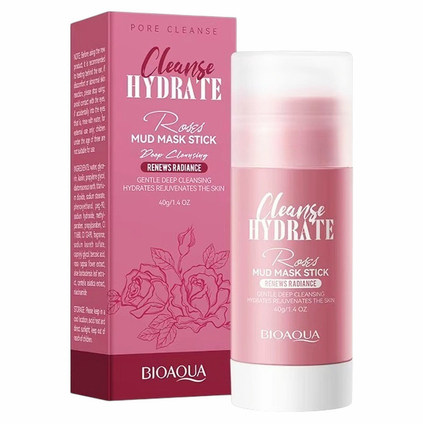 Mascarilla de Arcilla en Barra Bioaqua Cleanser Hydrate Organic Clay Mask Stick 40g