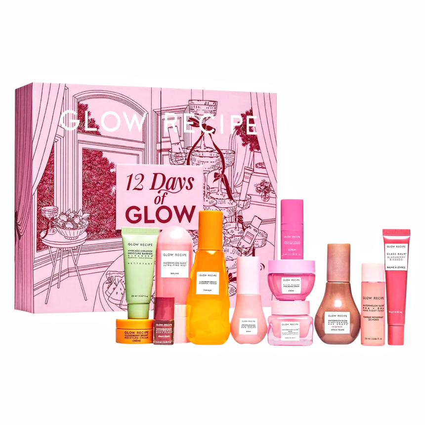 Calendario de Adviento Glow Recipe 12 Days of Glow Advent Calendar