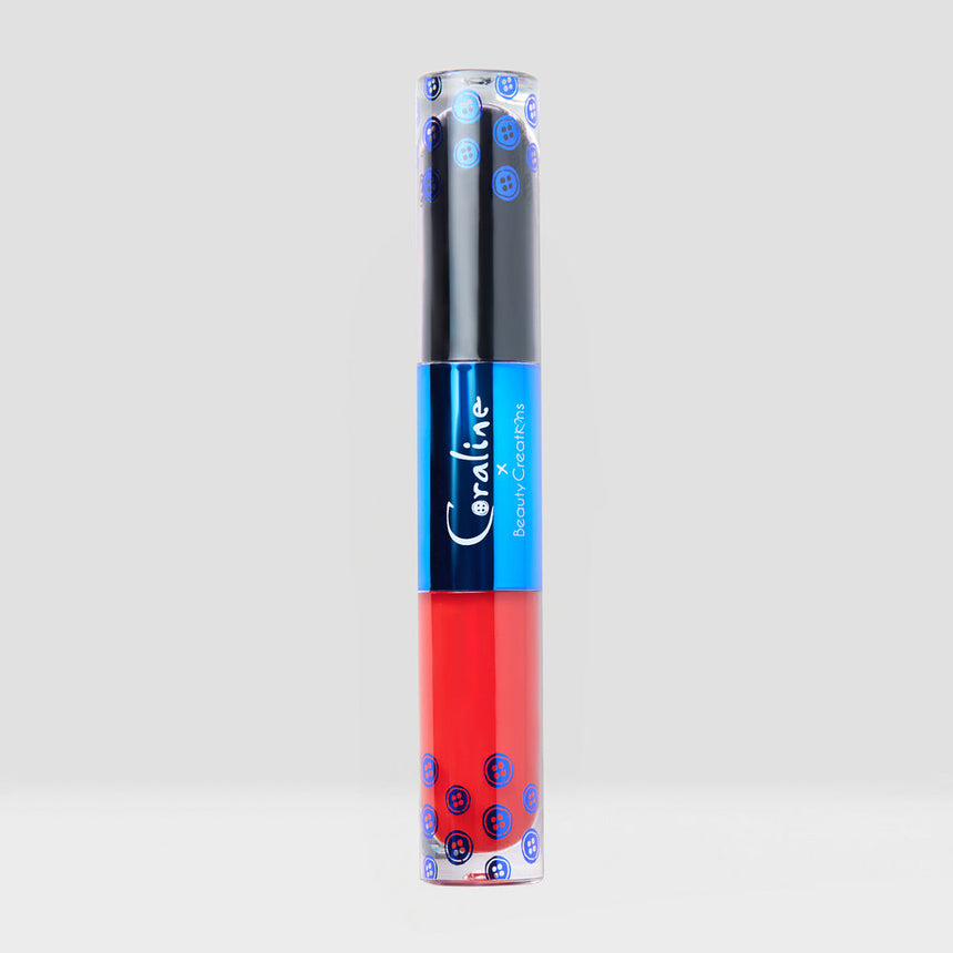 Dúo de Lipgloss Beauty Creations x Coraline Stay Forever Lip Stain & Lip gloss Duo