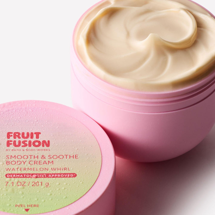 Crema Corporal Bath & Body Fruit Fussion Watermelon Whirl Smooth & Soothe Body Cream 201g