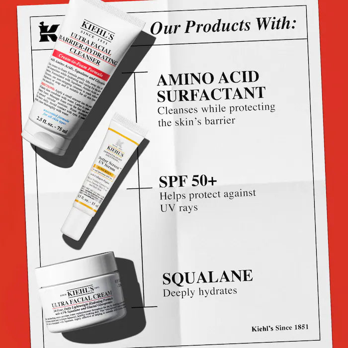 Kit de Skincare Kiehl's Destination Radiant Skin Set