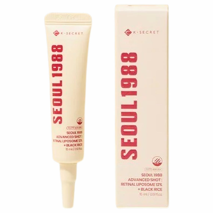 Crema Facial Antiedad Seoul 1988 Advanced Shot Retinal Liposome 12% Black Rice 15ml