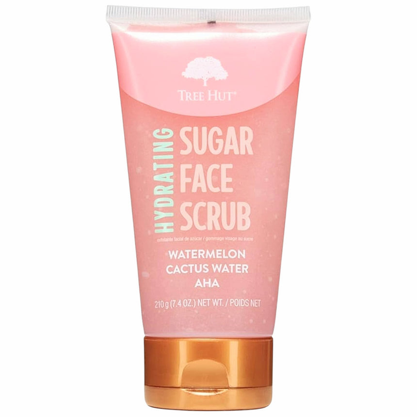 Exfoliante Facial Tree Hut Face Scrub Watermelon Cactus Water 210g